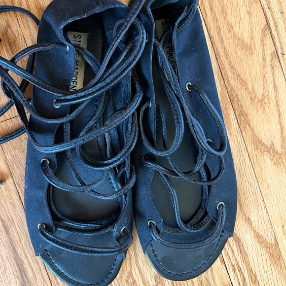Steve Madden Lace Up Flats, size US 8 - rare! - Picture 4 of 6